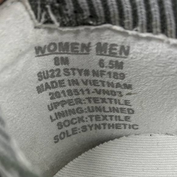 New Madewell Field Knit Sneakers | Size 8 - Picture 9 of 10